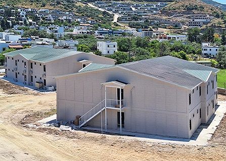 792m² Double Storey Prefabricated Building Worker Camp Construction